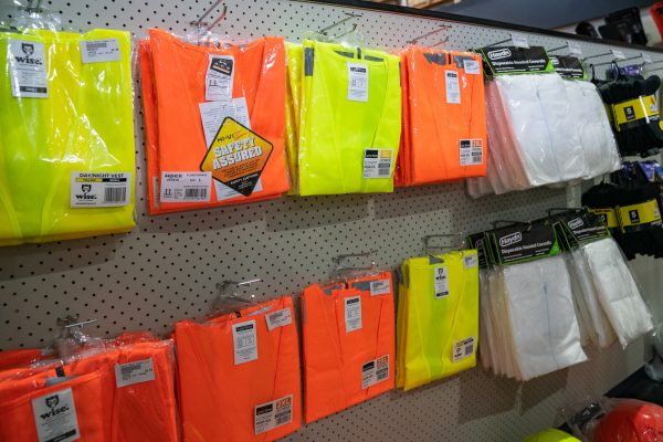 VIP Trade have a large supply of safety equipment and products in their store in Christchurch including first aid kits and PPE